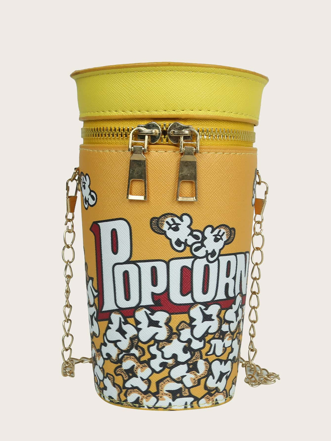 Popcorn Chained Crossbody Purse