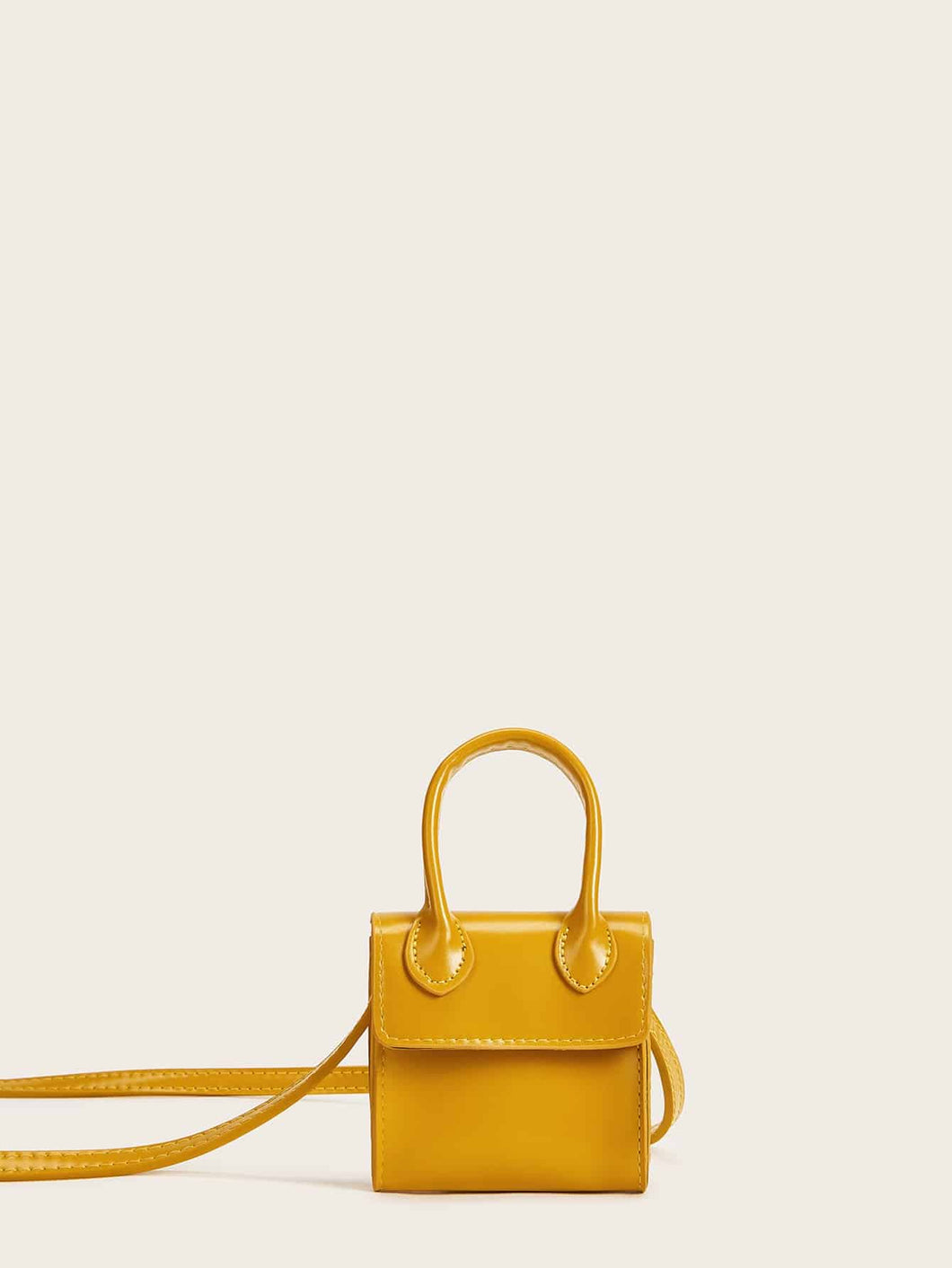 Small Mustard Yellow Cross Body